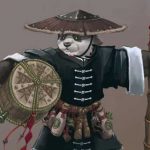 Peaceful and carrying beer, this is my kinda panda Peaceful and carrying beer, this is my kinda panda